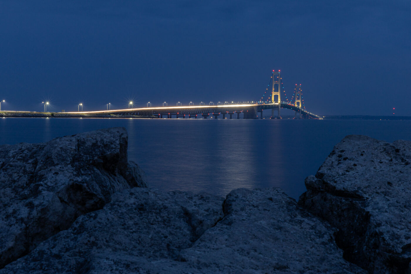 Mackinac, Night